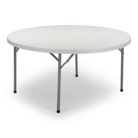 Atlas Commercial Products TitanPRO™ 60" Round Plastic Folding Table PFT2-60R